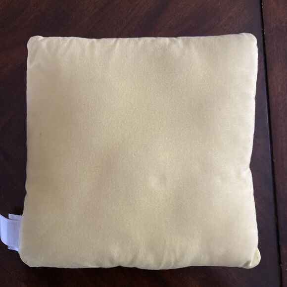 Walt Disney World Resort Oh Boy Mickey & Minnie Mouse Throw Pillow Yellow 11" - Picture 9 of 16